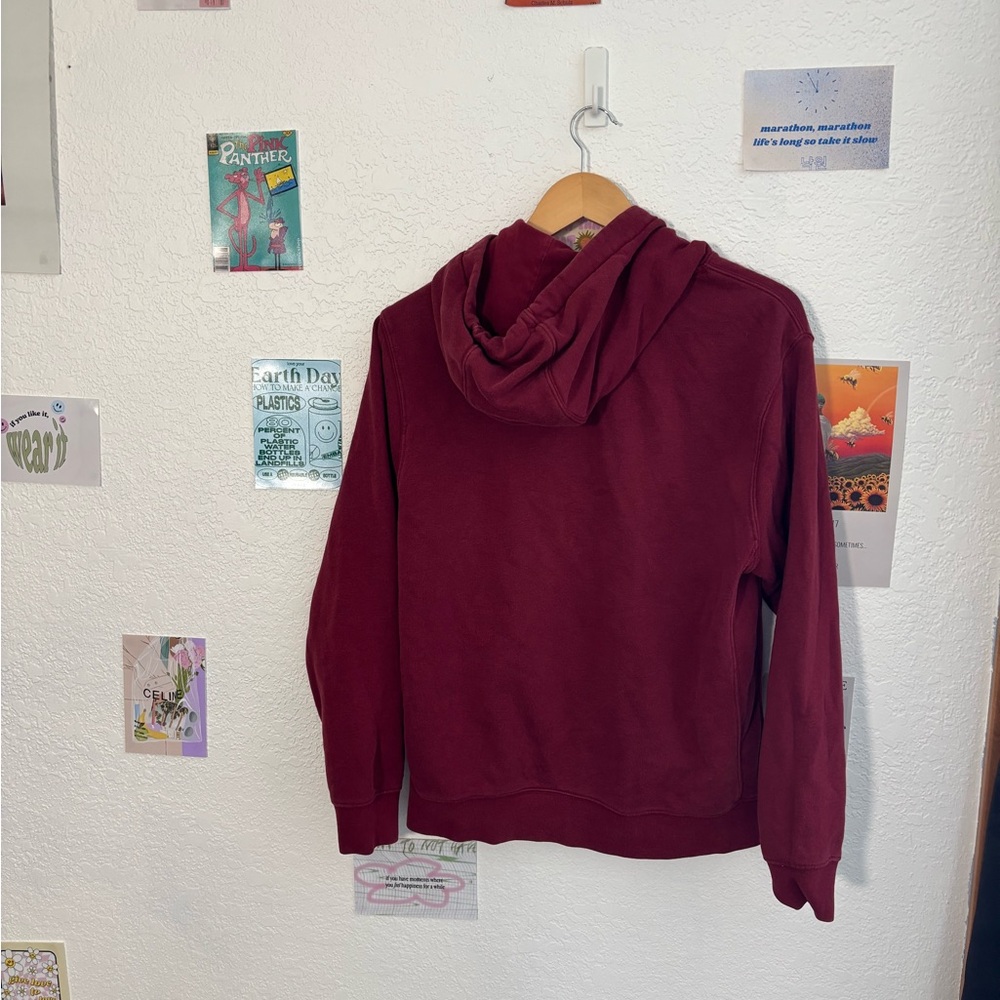 Nike Men's Maroon Hoodie - Picture 3 of 3